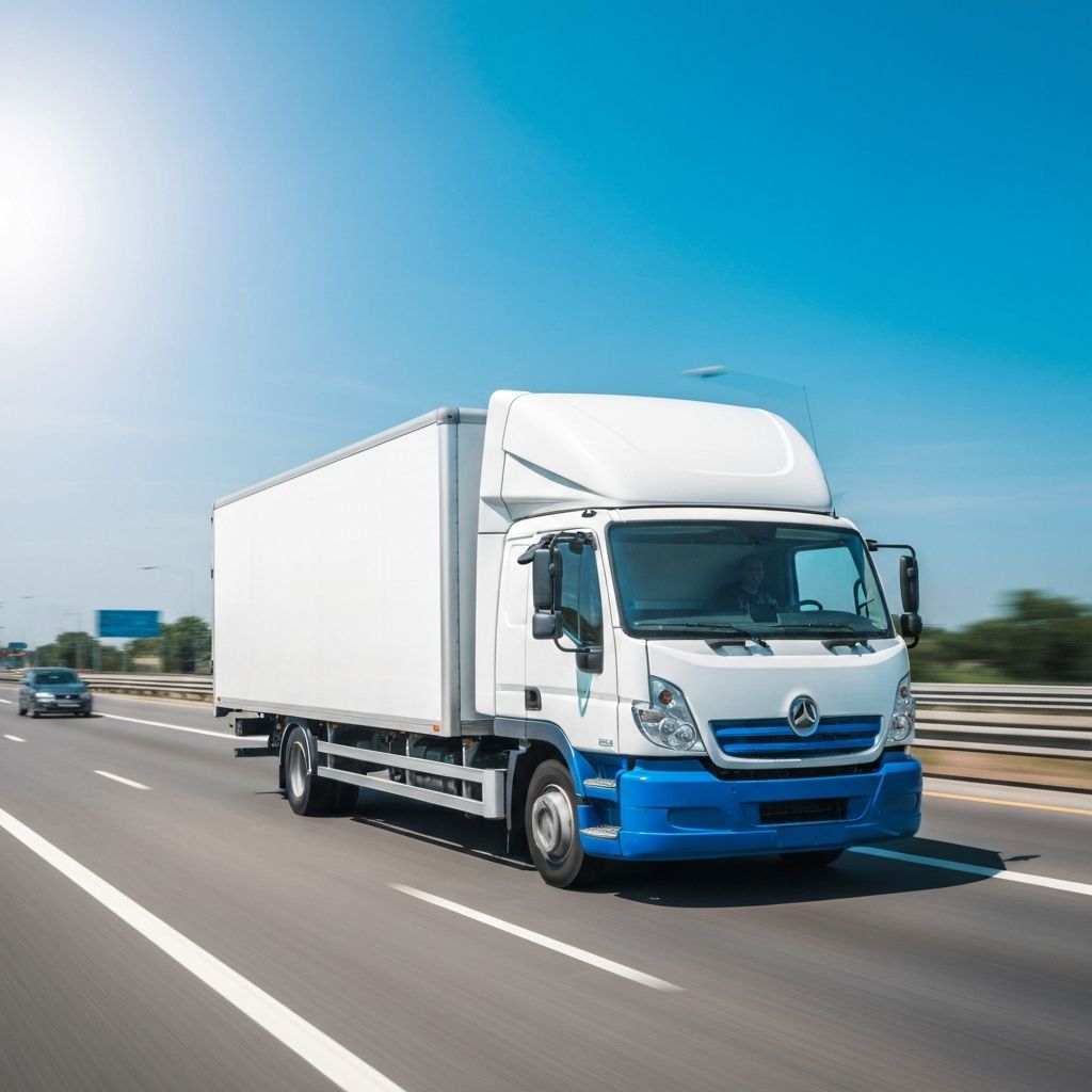 InfinitiCargo delivery truck